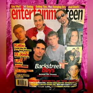 Entertainment Teen - March 2000 Backstreet Boys Behind the Scenes